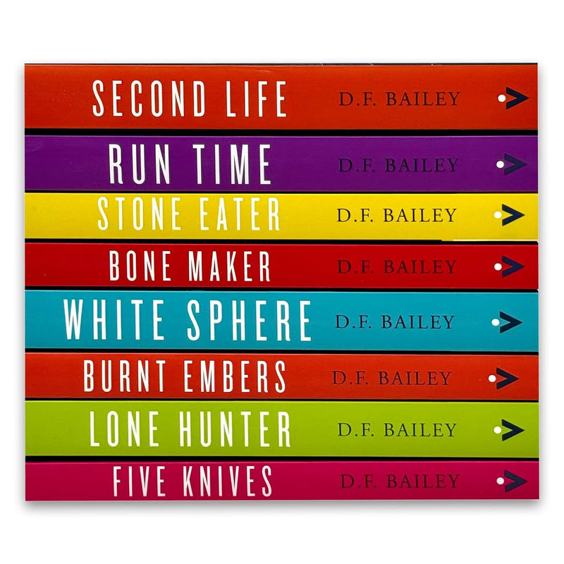 Will Finch Mystery Thriller Series 8 Books Collection Set By D.F. Bailey - Fiction - Paperback