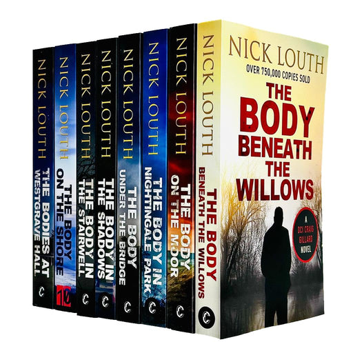 Nick Louth DCI Craig Gillard Crime Thrillers Collection 8 Books Set - The Book Bundle