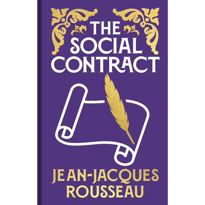 The Social Contract: Gilded Pocket Edition (Arcturus Ornate Classics) by Jean-Jacques Rousseau - The Book Bundle