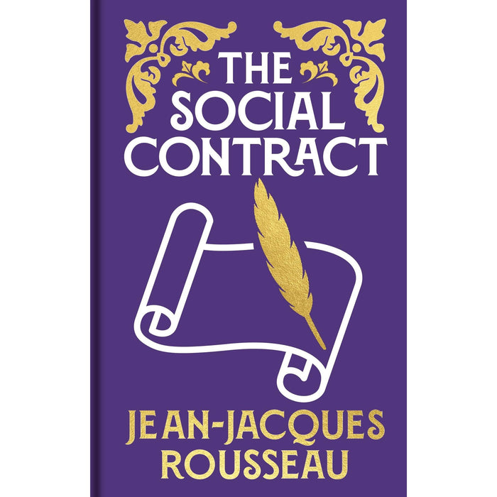 The Social Contract: Gilded Pocket Edition (Arcturus Ornate Classics) - The Book Bundle