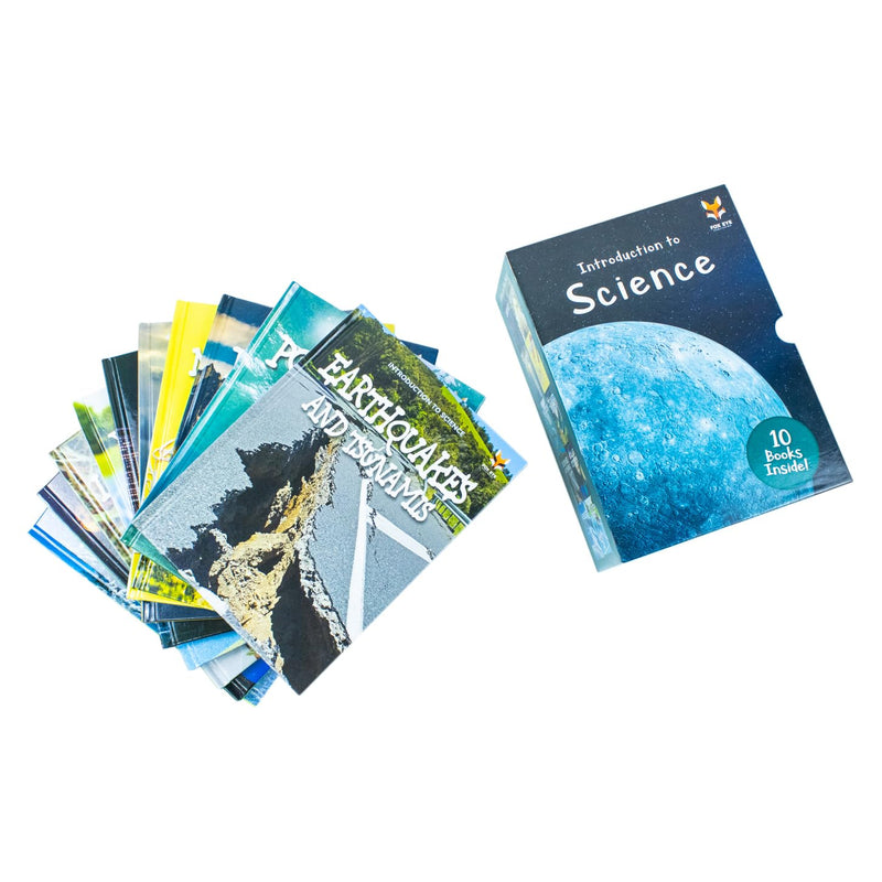 Children Introduction To Science For Beginners (Series 2) 10 Hardback Books Collection Set (Energy, Life Cycles, Light, Magnetism) - The Book Bundle