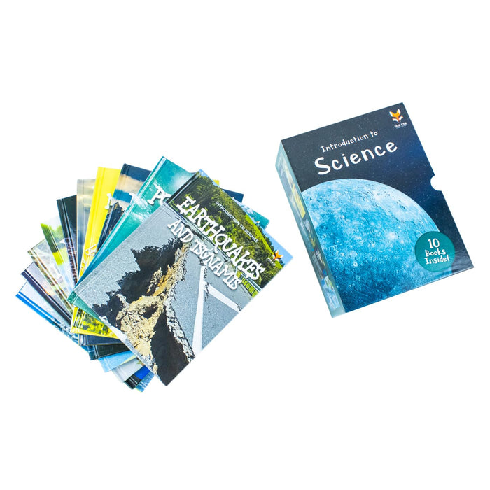 Children Introduction To Science For Beginners (Series 2) 10 Hardback Books Collection Set (Energy, Life Cycles, Light, Magnetism)