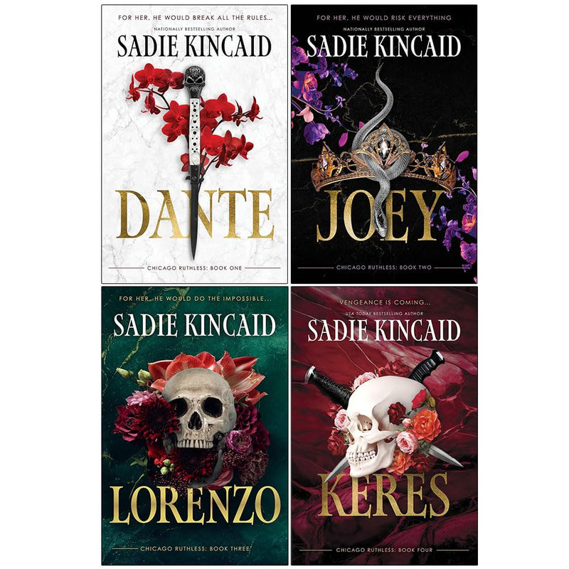 Chicago Ruthless Series 4 Books Collection Set by Sadie Kincaid - Fiction - Paperback