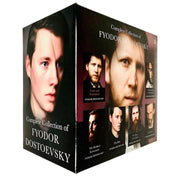 Complete collection of Fyodor Dostoevsky classic editions, including Notes From The Underground, in a 6-book set by Classic Editions Ltd.
