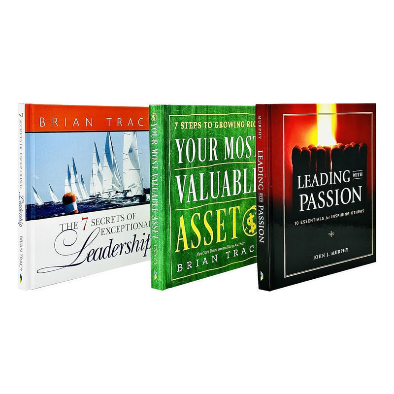 Leading with Passion, Your Most Valuable Asset & The 7 Secrets of Exceptional Leadership 3 Books Collection Set - The Book Bundle
