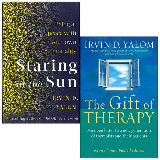 Irvin Yalom 2 Books Collection Set (Staring At The Sun: Being at peace with your own) - The Book Bundle
