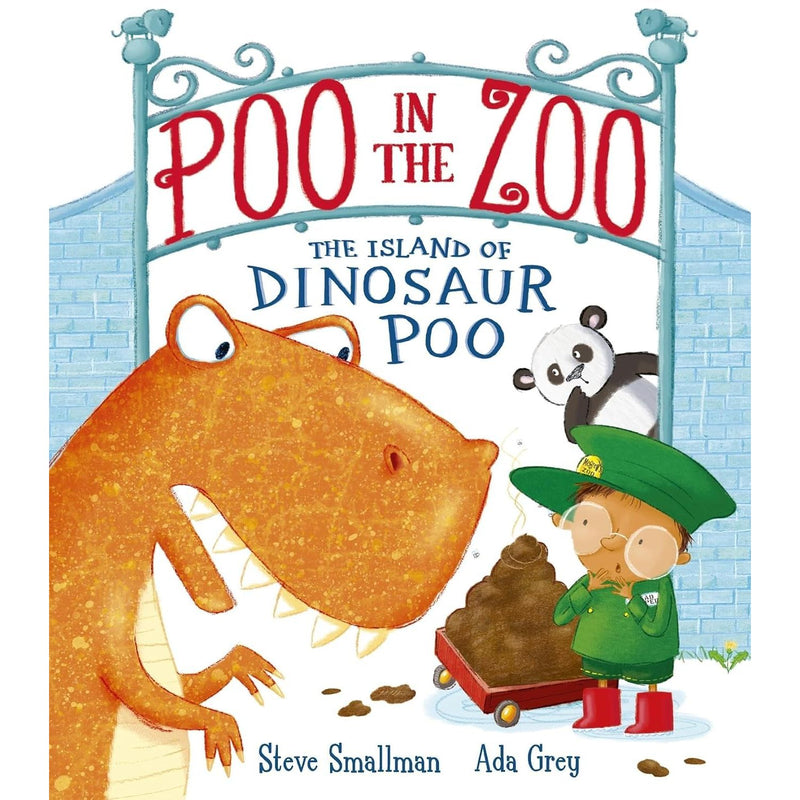 Poo In The Zoo 3-book collection by Steve Smallman and Ada Grey, paperback fiction set from Little Tiger Ltd