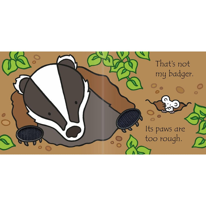 That's not my badger... by Fiona Watt, Rachel Wells Board Book - The Book Bundle