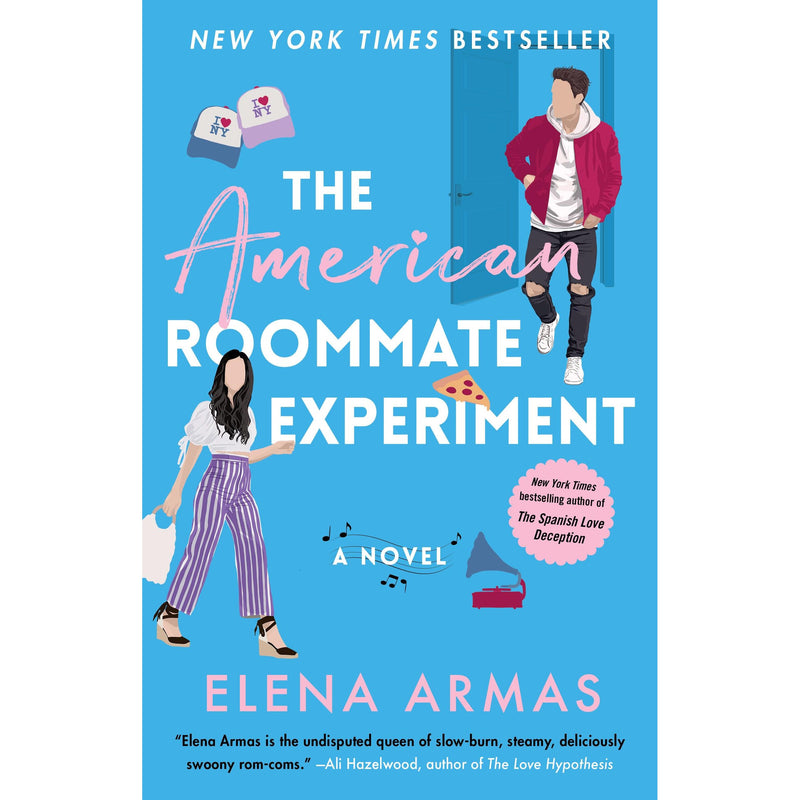 Paperback copy of "The Love Deception 2: The American Roommate Experiment" by Elena Armas, showing the book cover.