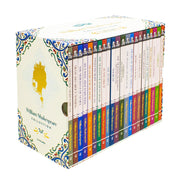 William Shakespeare Complete Collection of 22 hardcover classic edition books, featuring works by William Shakespeare in a boxed set