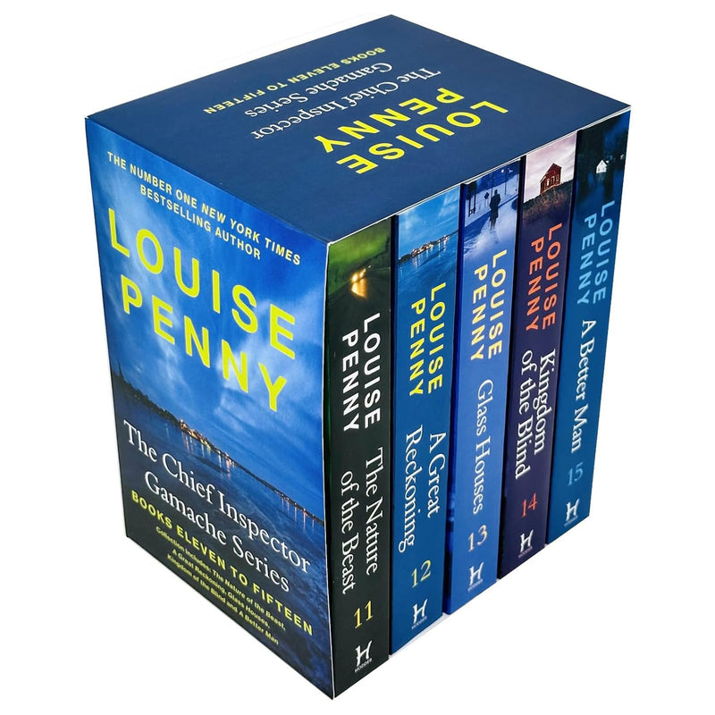 Chief Inspector Gamache Book Series 11-15 Collection 5 Books Set (The Nature of the Beast, A Great Reckoning, Glass Houses, Kingdom of the Blind, A Better Man) - The Book Bundle