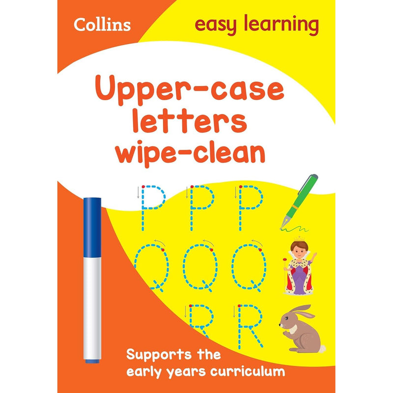Wipe Clean Preschool Writing And Letter Skills 3 Books Collection Set - Non Fiction - Ages 3–5 - The Book Bundle