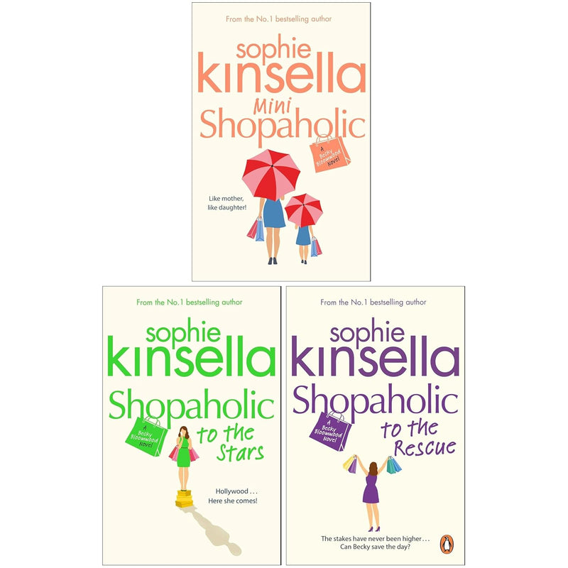 The Shopaholic Series 3 Books Collection Set by Sophie Kinsella - Fiction - Paperback