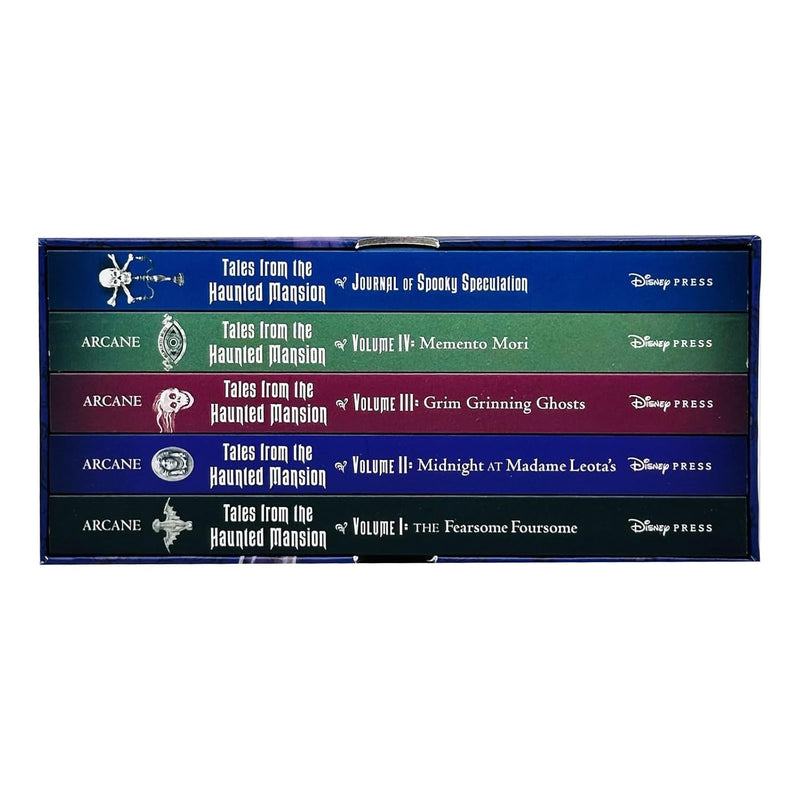 Tales From The Haunted Mansion Series Volume 1-4 Books Collection Set with Journal of Spooky Speculation Fearsome Foursome, Memento Mori - The Book Bundle