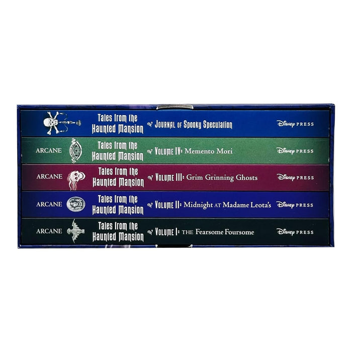 Tales From The Haunted Mansion Series Volume 1-4 Books Collection Set with Journal of Spooky Speculation Fearsome Foursome, Memento Mori - The Book Bundle