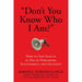 Cover of 'Don't You Know Who I Am?' highlighting themes of narcissism and personal growth.
