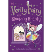 Verity Fairy 4-Book Set by Caroline Wakeman featuring Sleeping Beauty, Snow White, Rapunzel, and Cinderella paperbacks for children