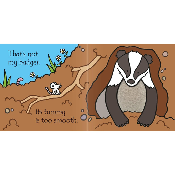 That's not my badger... by Fiona Watt, Rachel Wells Board Book - The Book Bundle
