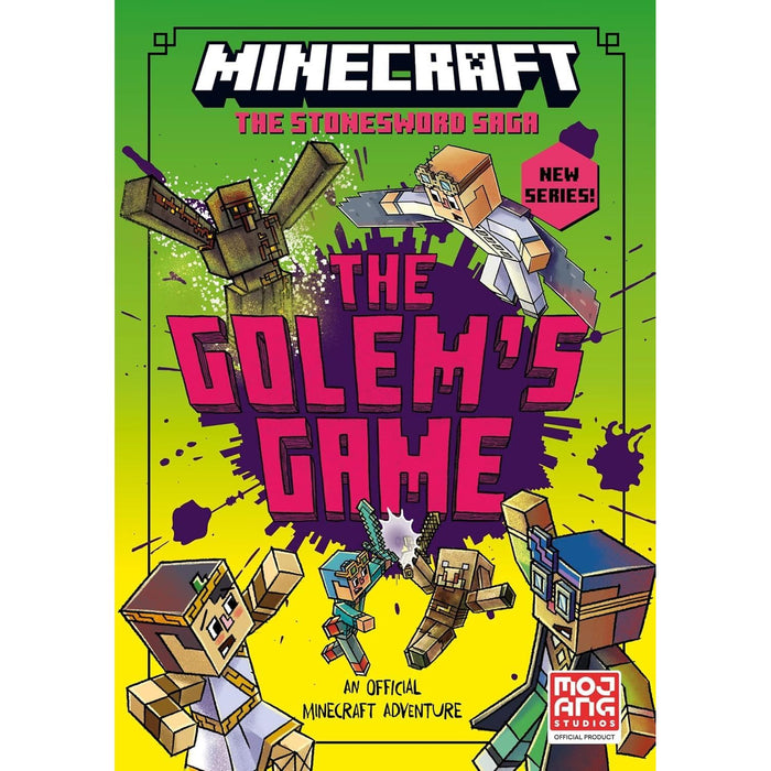Minecraft Stonesword Saga & Ironsword Academy 8 Books Collection Set By Mojang AB (Crack in the Code, Mobs Rule, New Pets on the Block) - The Book Bundle