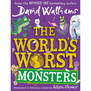 David Walliams 4 Books Collection Set The Worlds Worst Teachers, The World's Worst Monsters (HB) - The Book Bundle