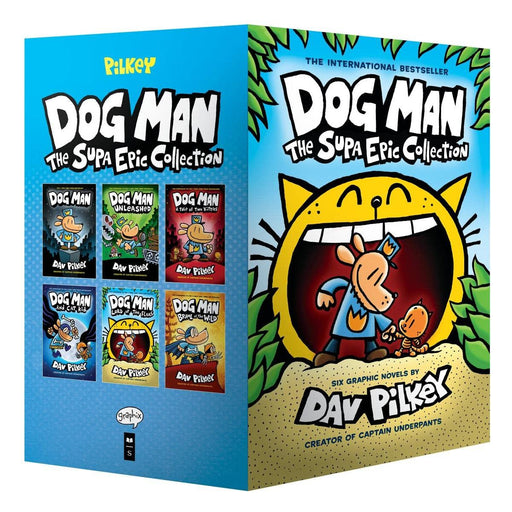 Dog Man 1-6: The Supa Epic Collection: From the Creator of Captain Underpants - The Book Bundle
