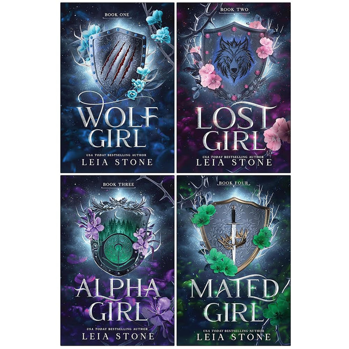 Wolf Girl Series 4 Books Collection Set By Leia Stone (Alpha Girl, Wolf Girl, Lost Girl & Mated Girl) - The Book Bundle
