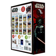 Star Wars Ultimate Library 15-book collection box set featuring paperback editions by DK Publishing with artwork by Simon Beecroft and others.