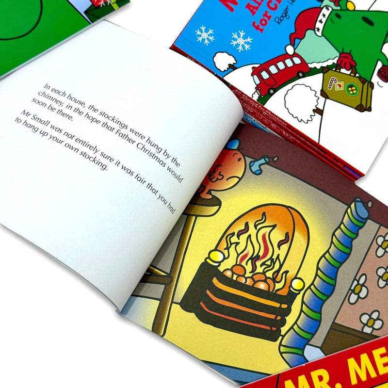 Mr Men Christmas Collection 10 Books Set by Roger Hargreaves - Fiction - Paperback