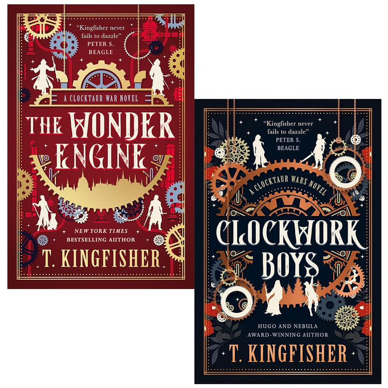 Clocktaur War Duology 2 Books Collection Set by T. Kingfisher - The Wonder Engine and Clockwork Boys - Fiction