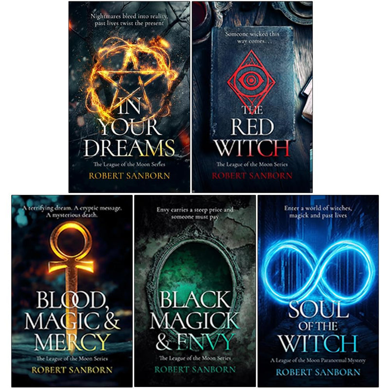 League Of The Moon 5 Books Collection Set By Robert Sanborn - Fiction - Paperback