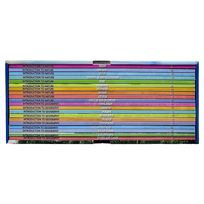 Introduction to Nature and Geography 20 Books Collection Box Set (Bears, Big Cats, Birds, Crocodiles and Alligators)