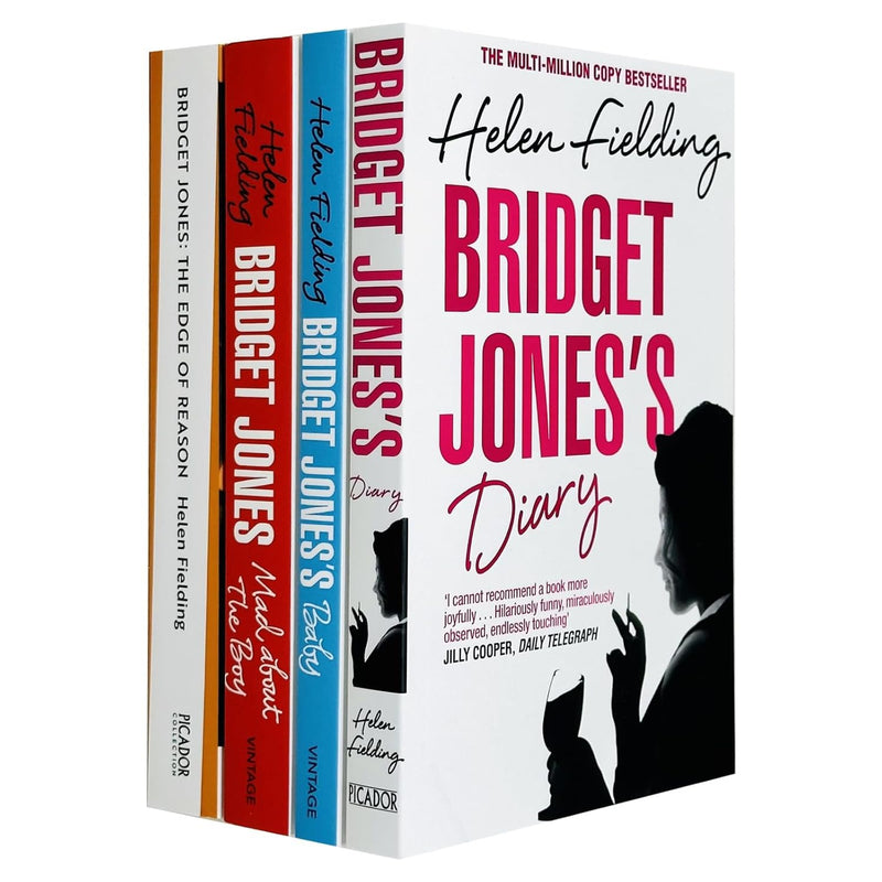 Bridget Jones Series By Helen Fielding Complete 4 Books Collection Set - The Book Bundle