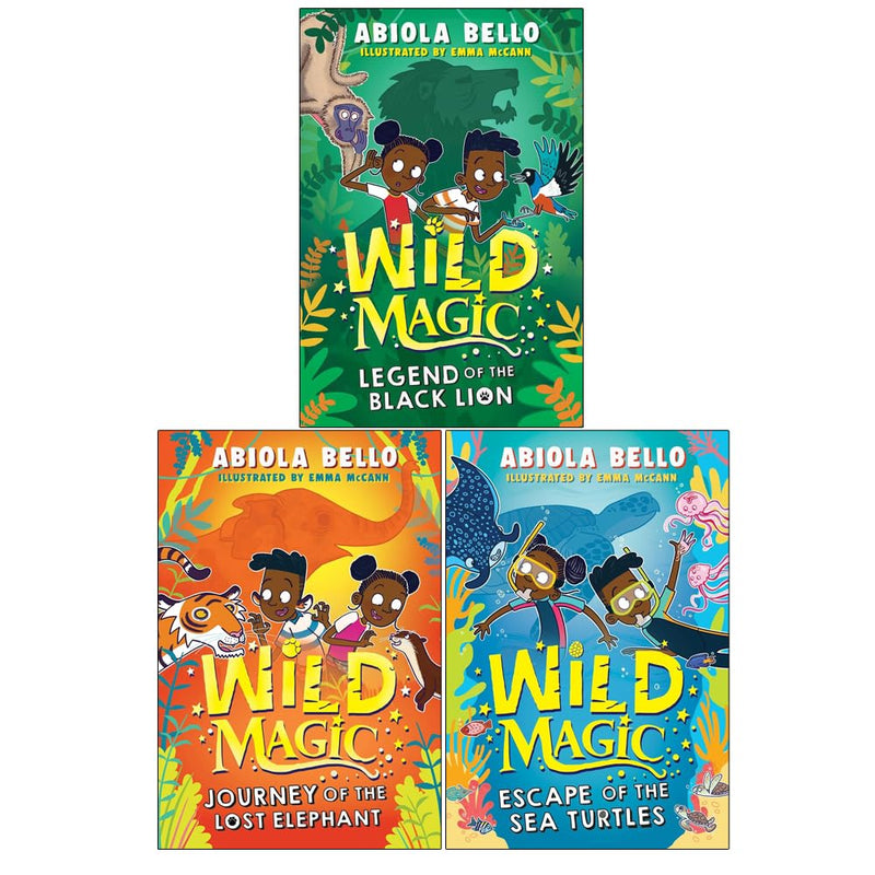 Wild Magic Series Complete 3 Books Collection Set by Abiola Bello - Fiction - Paperback