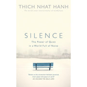 Set of two paperback books, "The Still Sound" and "Silence," by Thich Nhat Hanh & Eliot Sun, exploring the power of quiet and mindfulness.