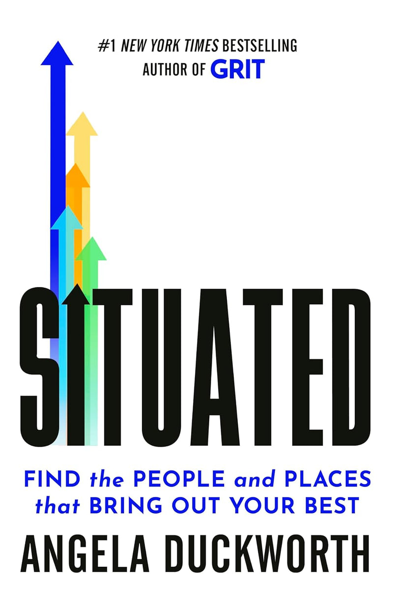 Grit & Situated 2 Books Collection Set by Angela Duckworth - Non Fiction - Mixed Format