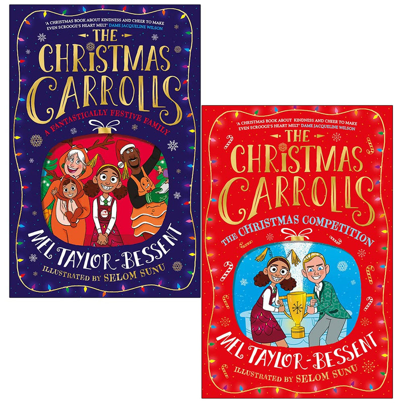 The Christmas Carrolls Series 2 Books Collection Set By Mel Taylor-bessent
