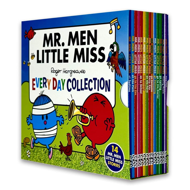 Mr. Men And Little Miss Everyday Collection 14 Books Collection Set by Roger Hargreaves - Fiction - Paperback