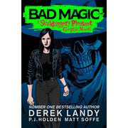 Skulduggery Pleasant Derek Landy Collection 3 Books Set (A Mind Full of Murder, Bad Magic & Hell Breaks Loose) - The Book Bundle