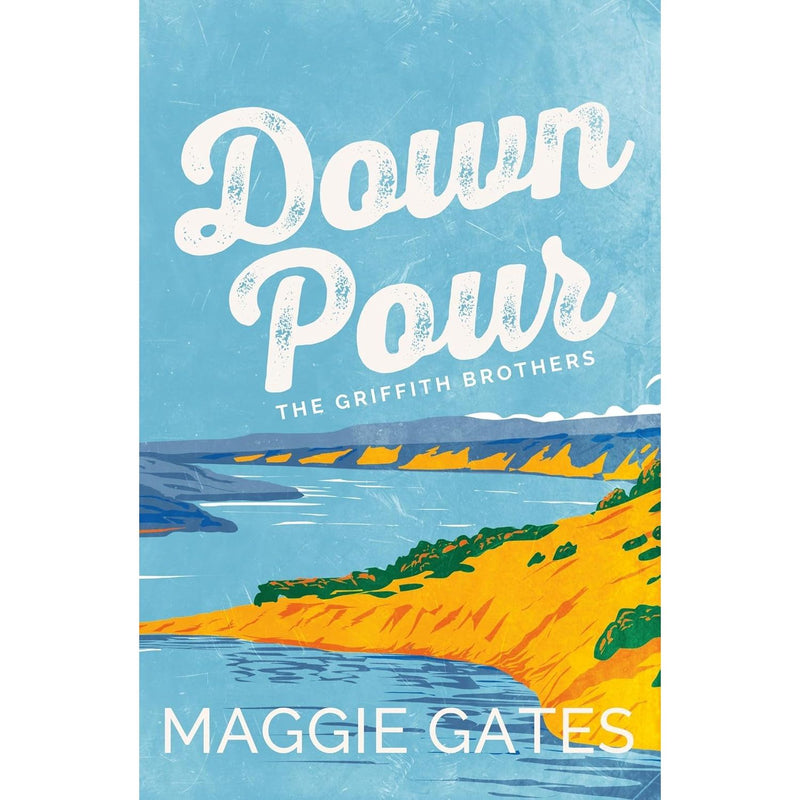 Collection of three paperback fiction books from the Griffith Brothers Series by Maggie Gates, published by Hodder Paperbacks Ltd.