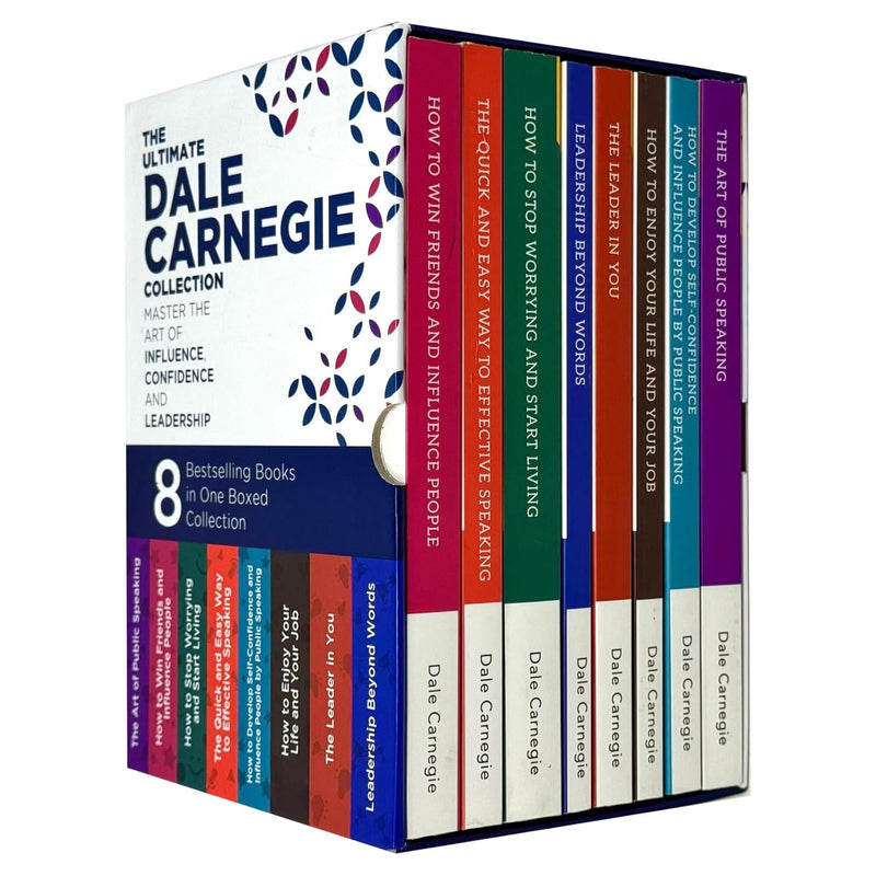 The Ultimate Dale Carnegie 8 Book Collection Box Set (Leadership Beyond Words, The Leader in You, The Art of Public Speaking & More) - The Book Bundle