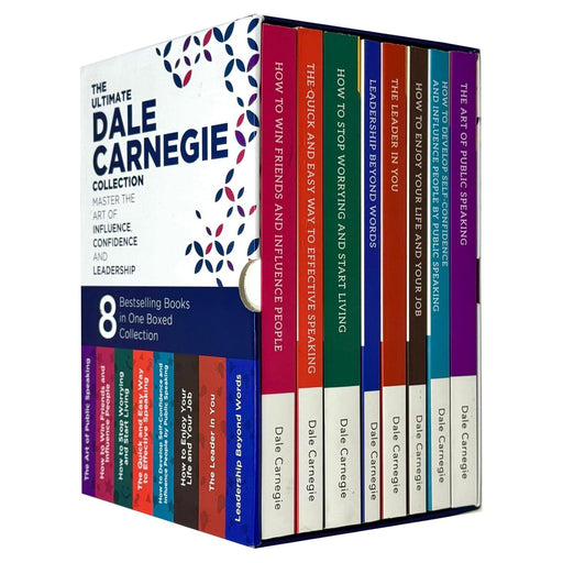 The Ultimate Dale Carnegie 8 Book Collection Box Set (Leadership Beyond Words, The Leader in You, The Art of Public Speaking & More) - The Book Bundle