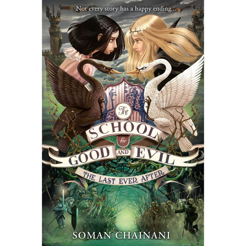 The School for Good and Evil Series By  Soman Chainani 6 Books Set (A World Without Princes, The Last Ever After, Quests for Glory, A Crystal of Time, One True King) - The Book Bundle
