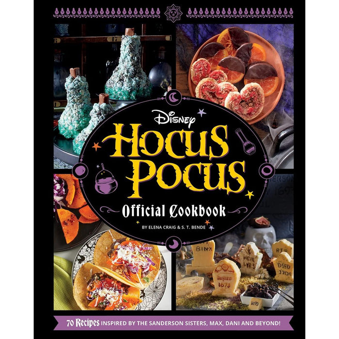 Disney Hocus Pocus The Official Cookbook, Doctor Who The Official Cookbook & The Unofficial Harry Potter Cookbook 3 Books Collection Set - The Book Bundle