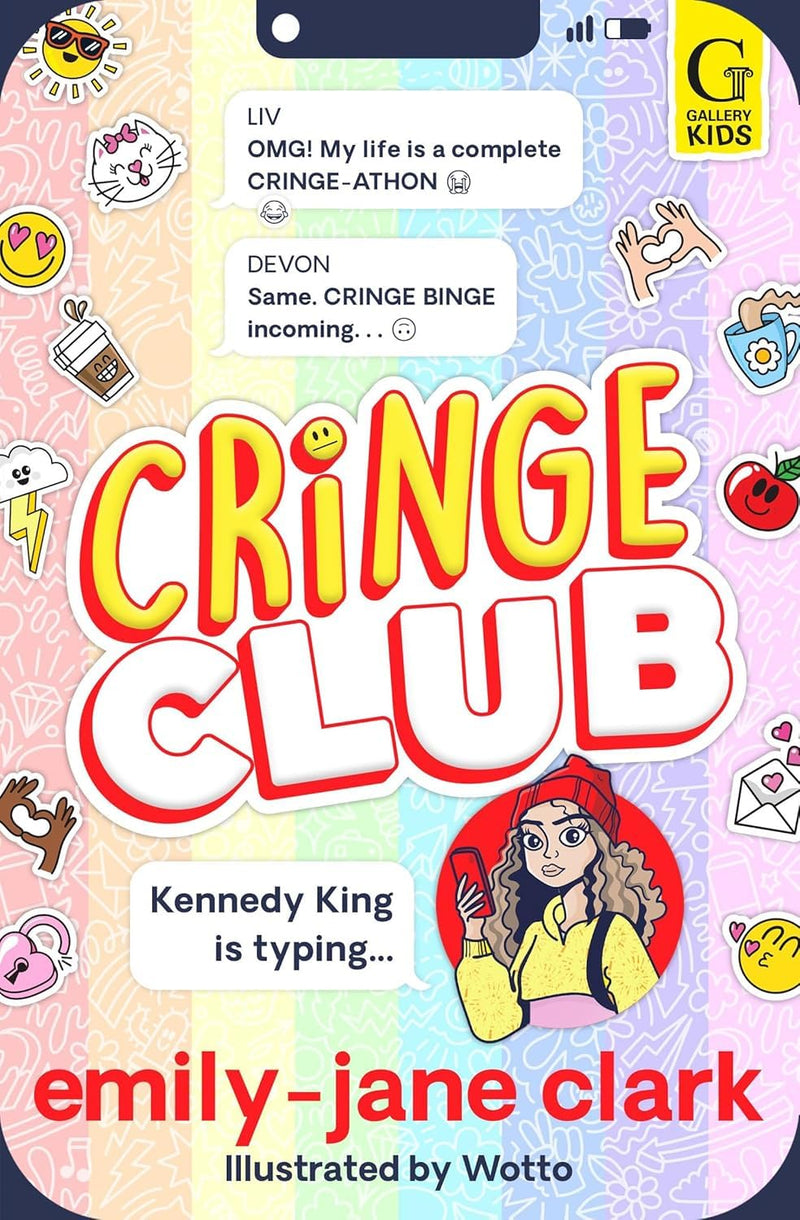 Cringe Club Series 3 Books Collection Set by Emily-Jane Clark - Fiction - Paperback