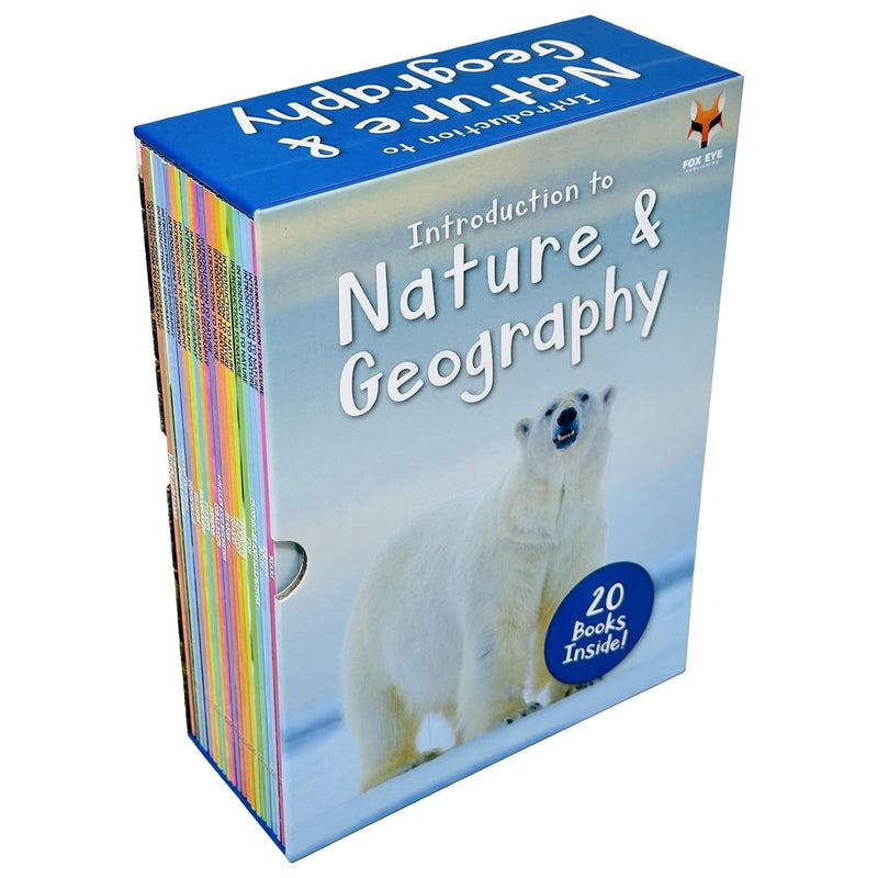 Introduction to Nature and Geography 20 Books Collection Box Set (Bears, Big Cats, Birds, Crocodiles and Alligators) - The Book Bundle