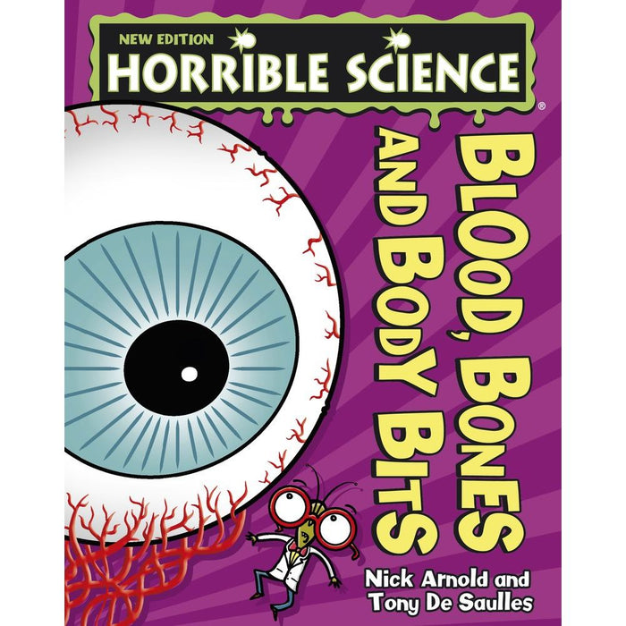 Horrible Science 3 Books Set By  Nick Arnold and Tony De Saulles (Blood, Bones and Body ,BitsBulging Brains, Disgusting Digestion) - The Book Bundle