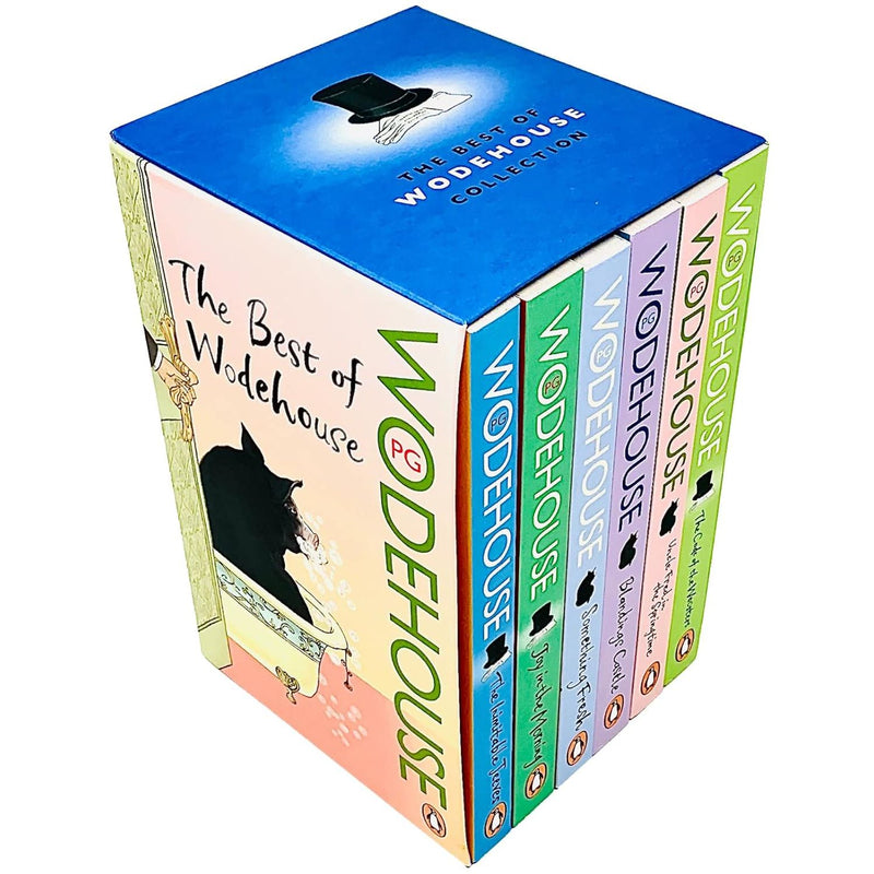 The Best of Wodehouse Collection 6 Books Set By P.G. Wodehouse (The Code of the Woosters) - The Book Bundle