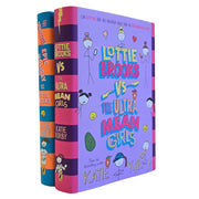 Hardcover Lottie Brooks Series 2 Books Collection by Katie Kirby, featuring colorful book spines and playful cover designs.