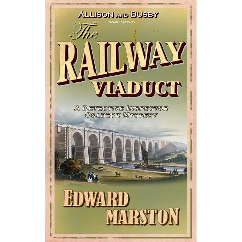 Railway Detective Series 3 books collection by Edward Marston, paperback mystery novels in a set, published by Allison & Busby Ltd.