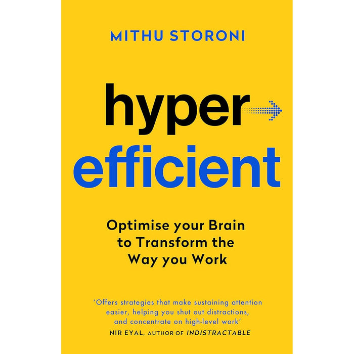 Hyperefficient, Data Means Business, Mind Hacking 3 Books Set - The Book Bundle